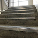 Premium Aluminium Non-Slip Stair Nosing – 66×32mm Rakeback Edge Trim with PVC Insert UK