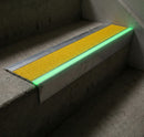 Glow-in-the-Dark Anti-Slip Stair Nosing – Heavy-Duty Aluminium Ramp Profile for Outdoor Safety UK