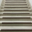 Premium Aluminium Non-Slip Stair Nosing – 75×58mm DDA Compliant Edge Trim for UK Properties