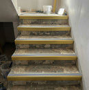 Long Riser Anti-Slip Stair Nosing for Laminate, Carpet & Wood Flooring (54 × 44mm, 2.5m)