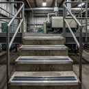 Premium Double Channel Anti-Slip Aluminium Stair Nosing Ramp Profile UK