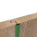 Ultra-Durable Weatherproof Double Door Seal For Stable Doors - 20mm