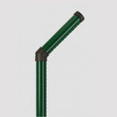 Galvanized Green Coated Crank Fitting – Steel Bracket for Fencing Post Systems