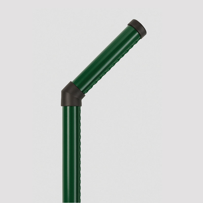 Galvanized Green Coated Crank Fitting – Steel Bracket for Fencing Post Systems