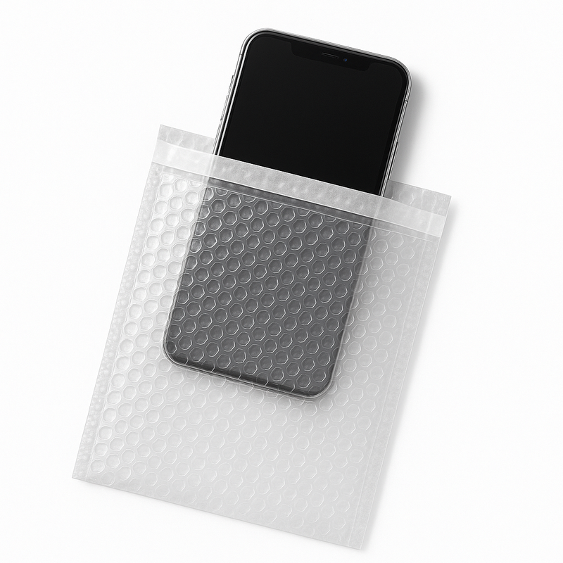 Heavy-Duty Bubble Wrap Bags with Self-Seal Air-Tight Protection Size Options