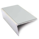 57x32mm Aluminium Non-Slip Stair Nosing with PVC Insert Rakeback Edge Trim
