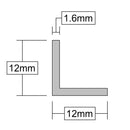 High Performance Aluminium Angle For Various Applications - 2438mm