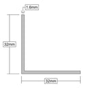 High Performance Aluminium Angle For Various Applications - 2438mm