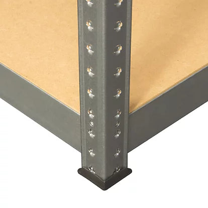 High Durable Galvanized Steel 5-Tier Boltless Shelving Unit For Workshops & Warehouses