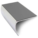 57 x 40mm Aluminium Non-Slip Stair Nosing Bullnose Edge with PVC Insert