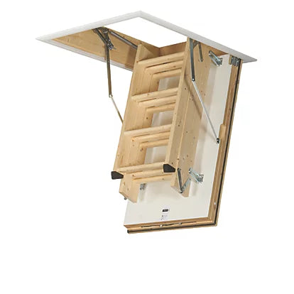 High Performance Timber Loft Ladder Kit For Warehouse & Domestic Use - 2.8m