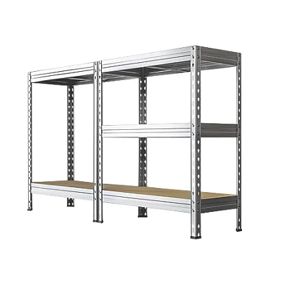 Heavy Duty 5-Tier Galvanized Steel Rivet Shelving Unit - 750mm