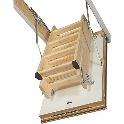 High Performance Timber Loft Ladder Kit For Warehouse & Domestic Use - 2.8m