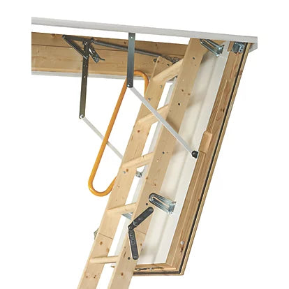 High Performance Timber Loft Ladder Kit For Warehouse & Domestic Use - 2.8m