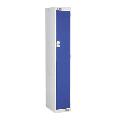 Professional Grade Blue Single Door Security Locker For Secure Storage