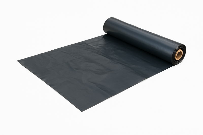 Heavy-Duty Proof Membrane 1000 Gauge 4M Wide Polythene Sheeting for Groundwork Flooring