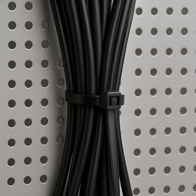 Premium 100pc Cable Tie Set Strong Durable &amp; Weatherproof Ideal for Wiring & Projects