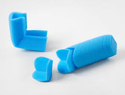 Premium Blue Foam Corner Protectors High-Impact Cushioning for Moving Shipping & Storage