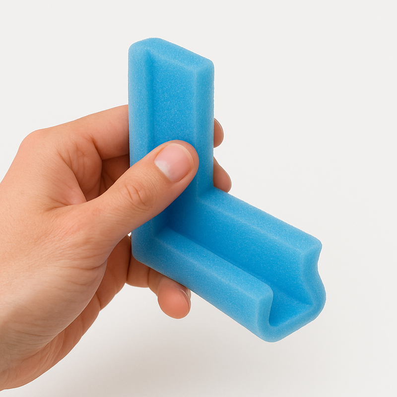Premium Blue Foam Corner Protectors High-Impact Cushioning for Moving Shipping & Storage