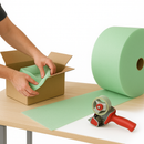 Premium Degradable Bubble Wrap Small Bubble 10mm Recyclable Eco Packaging Roll