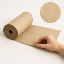 Premium Paper Bubble Wrap Compostable Plastic-Free Packing Solution for Glass & Ceramics