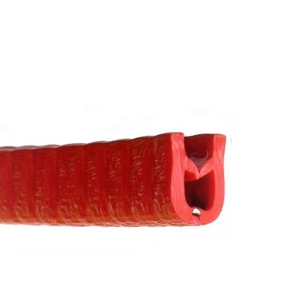 Steel Spine U-Shape Molding Red Durable PVC Trim for Boat And Furniture