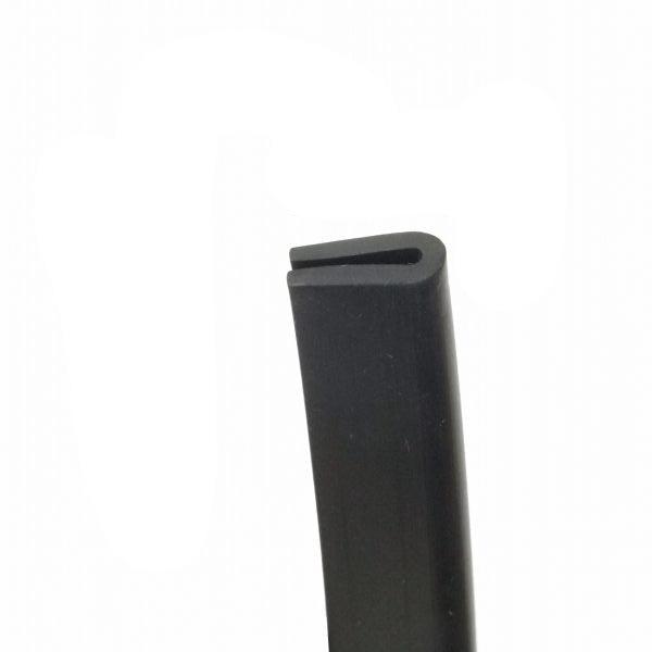 Black 1-2mm Flexible Rubber Durable U Shape Edge Trim for Protecting Edges & Sealing Enclosures