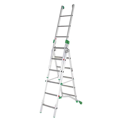 High Performance Aluminium Combination Ladder For Professional Use - 4.2m