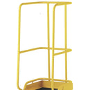 High Performance Yellow Steel With 3 Step Podium Steps - 0.76m