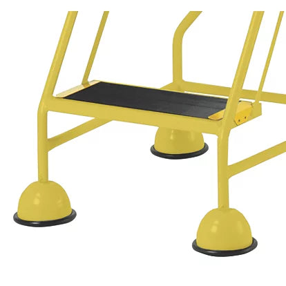 High Performance Yellow Steel With 3 Step Podium Steps - 0.76m