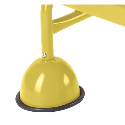 High Performance Yellow Steel With 3 Step Podium Steps - 0.76m