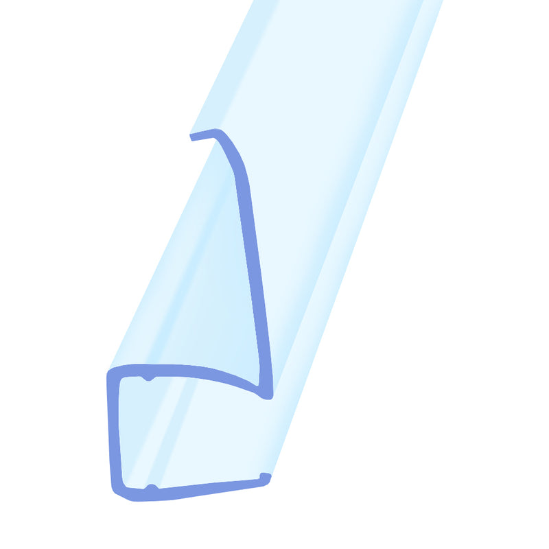 High-Quality Clear PVC Shower Seal Suitable for 6-8mm Glass