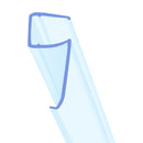 High-Quality Clear PVC Shower Seal for Vertical and Horizontal Use