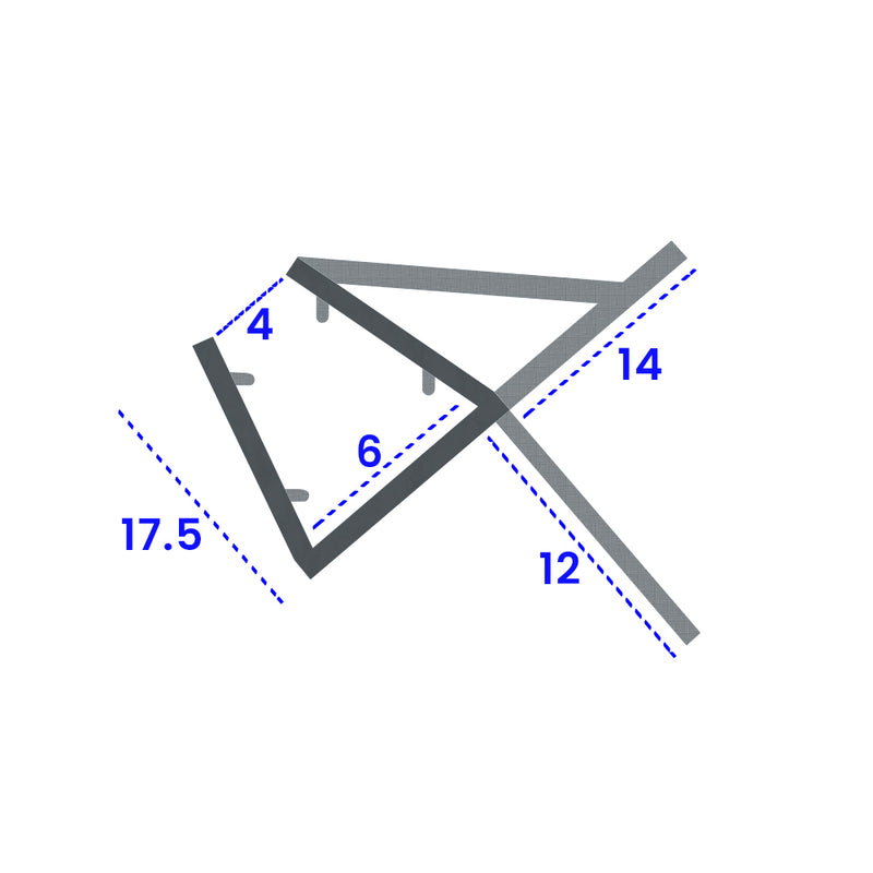 Straight Glass Shower Seal with Custom Curving Options