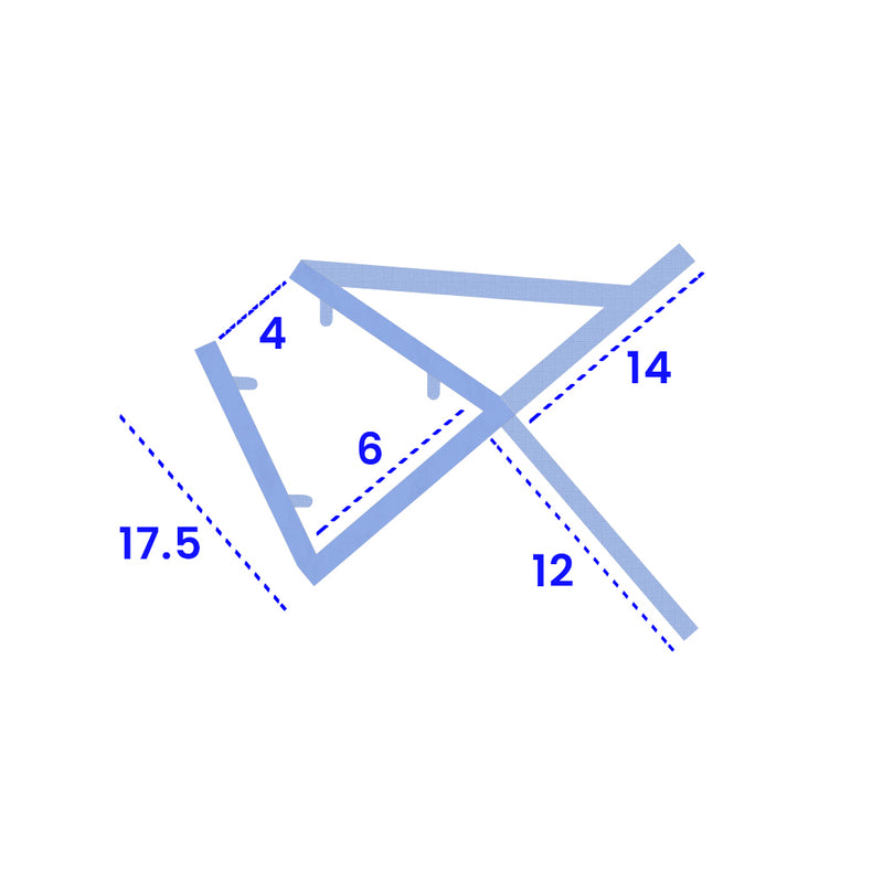 Shower Seal for 4mm to 6mm Thick Glass Flexible Length Options