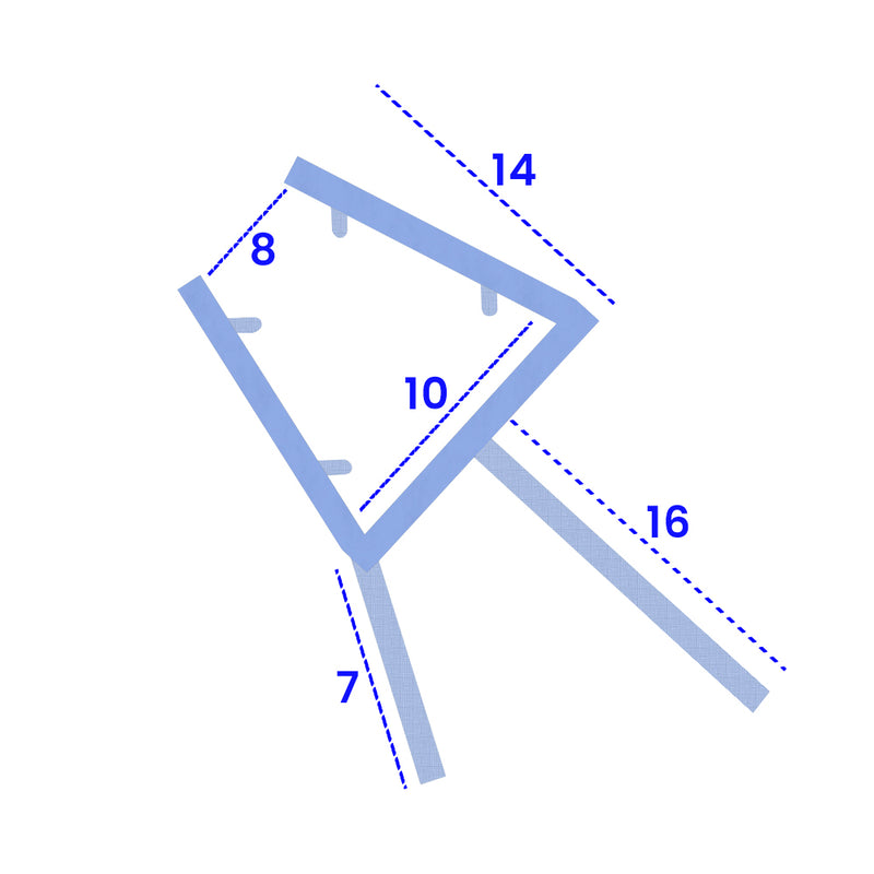 High-Quality PVC U-Section Shower Seal for Straight Glass 8-10mm Thickness