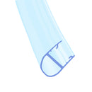 Clear PVC Shower Seal for Curved Glass No Adhesive Needed