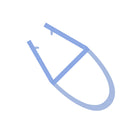 Clear PVC Shower Seal for Curved Glass No Adhesive Needed