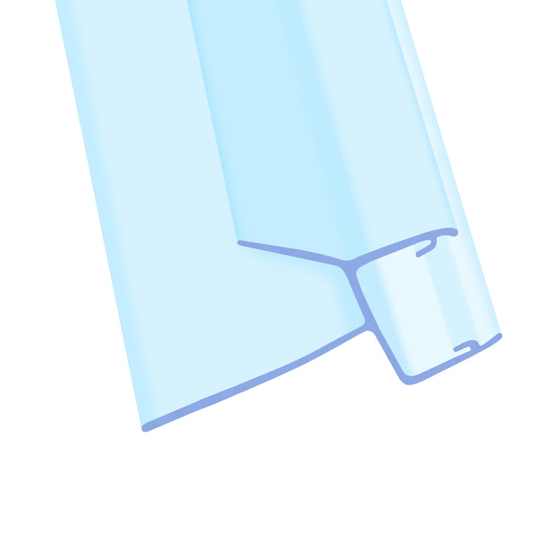 Premium Clear PVC Shower Seal for Glass Available in Multiple Lengths