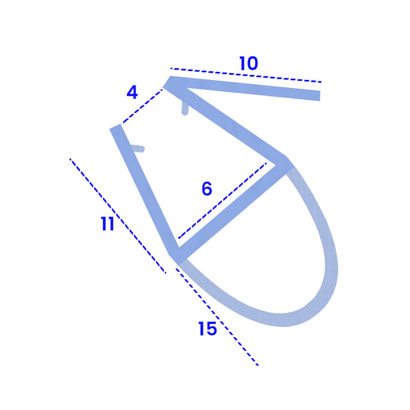 Flexible Bubble Seal for a Perfect Fit 10mm to 15mm Gaps