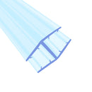 Premium 2m Clear Glass Seal Easy Fit No Silicone!