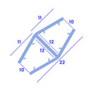Premium Glass-to-Glass Inline Joiner No Silicone Needed