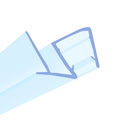 High-Quality Clear Shower Seal Fits 4-6mm Glass Ideal for Splash Protection