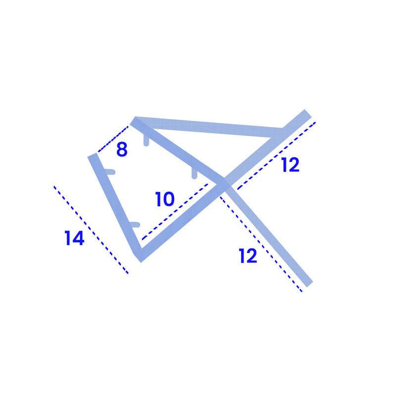 High-Quality Shower Seal for Glass Thicknesses 8-10mm Seals Gaps from 7mm to 12mm