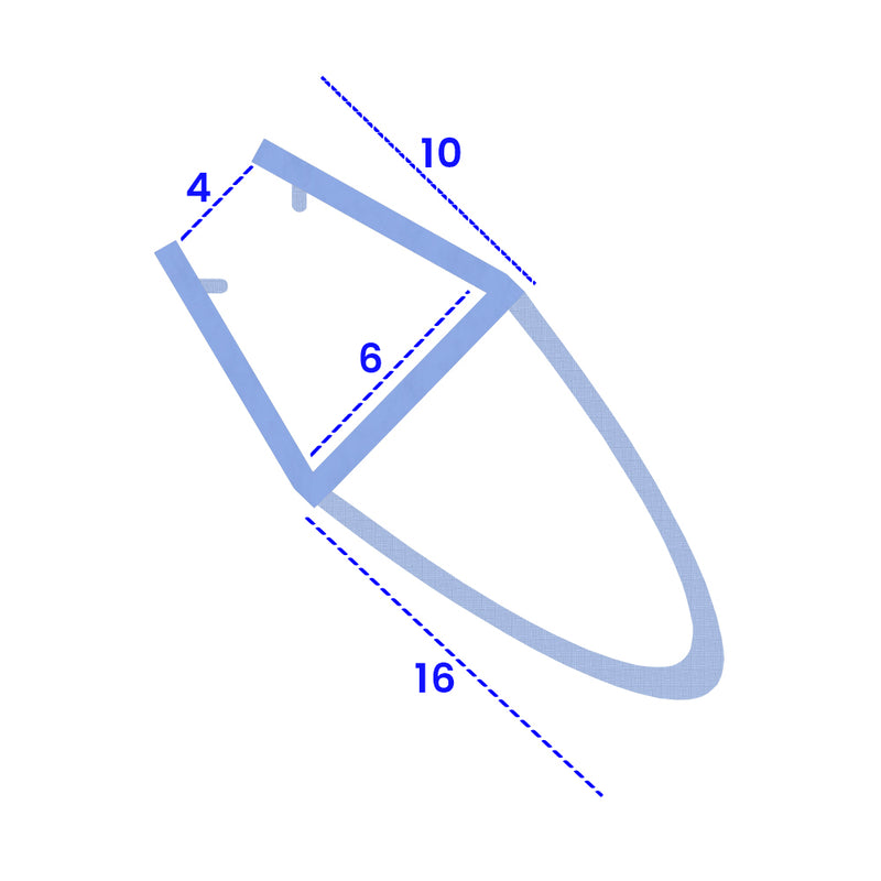 High-Quality PVC U Section Seal for Glass Seals Gaps from 11mm to 16mm