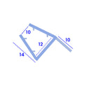 High-Quality PVC Shower Seal for Gaps Ranging from 5mm to 10mm