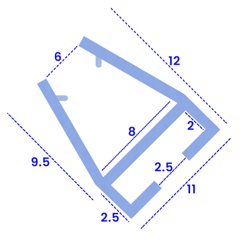 Premium Straight Glass Shower Seal Easy to Install & Customizable