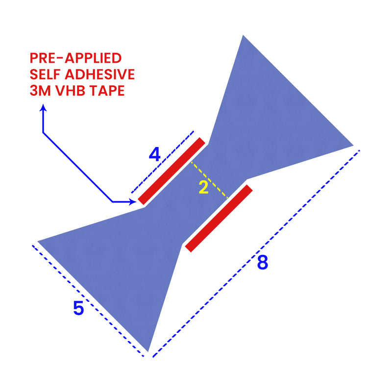 High-Quality Clear PVC Seal for Glass Partitions 8mm Glass Self-Adhesive