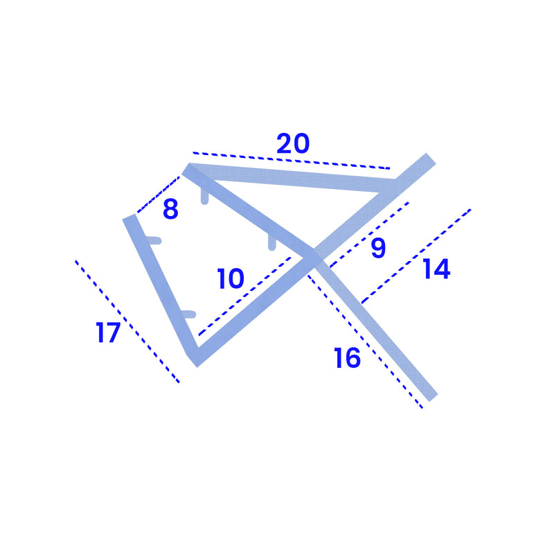 Flexible Shower Seal for 8-10mm Glass Fits Gaps from 11mm to 16mm