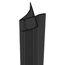 High-Quality Black PVC Shower Seal for 4-6mm Glass